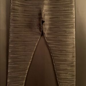 Black silk dress pants